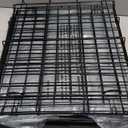 CAPHAUS Foldable Dog Crate Wire Metal Dog Kennel w/Leak-Proof Pan & Protecting Feet & Divider Panel, Single or Double Door, Small, Medium & Large Dog Crate Indoor Cage, 30 w/Single Door (Black)