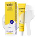 Facial Hair Removal For Women, Painless & Gentle Hair Removal Cream | Chin | Upper Lip | Cheeks for Sensitive Skin (5 Min, 7 Days) - 1.68Fl Oz