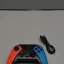 Wireless Switch Controller for Nintendo Switch/Switch 2/Lite/OLED Controller, Switch Controller with a Mouse Touch Feeling on Back Buttons, Extra Switch Pro Controller with Wake-up,Programmable, Turbo Function (Red+Blue)