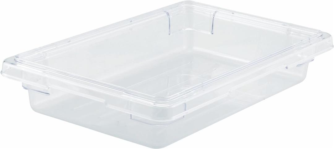 Winco Polycarbonate Food Storage Box, 12 by 18 by 3-1/2-Inch