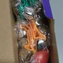 EASTROCK Wrist Bells Jingle Bells Christmas Musical Rhythm Wrist Shaking Percussion Orchestra Rattles (Pink+Purple)