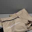 NEVERLAND Golf Cart Cover 4 Passenger - Waterproof Golf Cart Covers - Fits for Yamaha Golf Carts EZ GO Club Car - Outdoor Windproof Sunproof (Light Tan, Fit for 2+2/4 Passenger Cart)