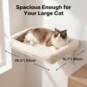 Veehoo Cat Wall Shelves for Large Cats, 2-Pack Cat Shelf for Climbing