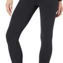 Amazon Essentials Women's Soft Leggings (Black, L)