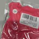 ZDC Girls T Shirts Short Half Sleeve Crew Neck Drop Shoulder Loose Fit Summer Crop Tops 5-14 Years (Pink)