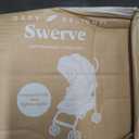Baby Delight | Swerve Stroller | Lightweight | for Travel & Everyday | Multi-Position Recline | Compact Fold | Extra Storage | Black