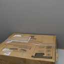 ZMISHIBO 19.7" Ceiling Fans with Lights, Low Profile Ceiling Fan and Remote, Flush Mount Ceiling Fans, Stepless Dimmable LED Light, Black Fixtures for Bedroom, Living Room