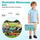 Dinosaur Toys for 3 4 5 Year Old Boys Gifts, Dinosaurs Toys for Kids 3-5-7, Dino Figures Activity Play Mat Christmas Birthday Gifts for Girls Toddler Toy Age 2-4