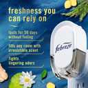 Febreze Plug In Air Freshener, Odor-Fighting Scented Oil Refill, Air Fresheners for Home and Bathroom and Kitchen, Long Lasting for Strong Odors, Moutain/Ocean/Amber Mix, 0.87oz Refills, 3 Count