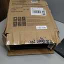 EMERIT Large Printer Stand, Adjustable Printer Table with Storage, 2-Tier Printer Riser Desktop Paper Organizer Shelf for Home Office,23'' x12.3'' x 8.7'' (Black)