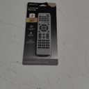 GE Universal Remote Control for Samsung, Vizio, LG, Sony, Sharp, Roku, Apple TV, TCL, Panasonic, Smart TVs, Streaming Players, Blu-ray, DVD, 4-Device, Silver, 33709