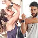 Metal Band Compatible with Apple Watch Bands 38mm 40mm 41mm 42mm 46mm 44mm 45mm 49mm Women Men,Adjustable Magnetic Stainless Steel Mesh Strap for iWatch Ultra/Ultra 2,Series 10 9 8 7 6 5 4 3 2 1 SE (Black)