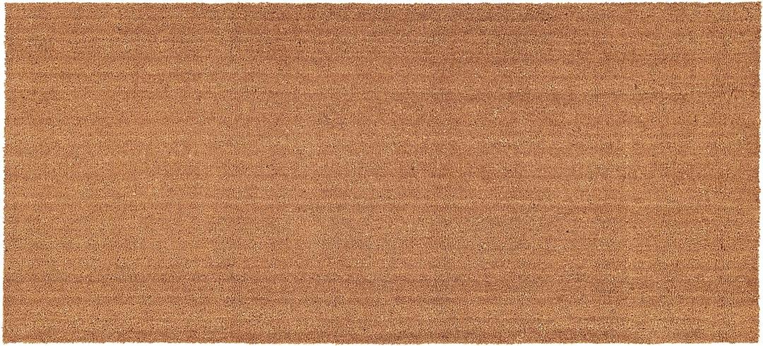 Calloway Mills 153552448 Natural Coir with Vinyl Backing Doormat, 24" x 48", Natural
