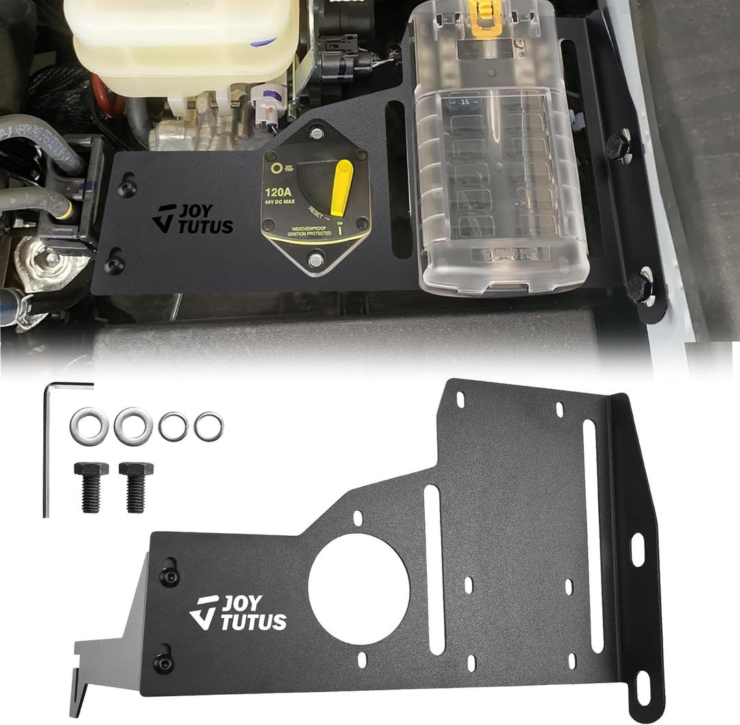 JOYTUTUS Auxiliary Power Fuse Block Bracket Compatible with 2016-2023 Tacoma 3rd Gen Tacoma Accessories