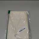 Felisa Cream White Fabric Shower Curtain Liner with 3 Large Magnets, 72 x 78 inches Waterproof & Soft Cloth Shower Curtain Liner,Washable Shower Curtain for Bathroom,Cortinas de Bao