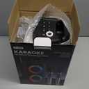 Bluetooth Speaker with 2 Rechargeable Wireless Microphone - Portable Party Speaker with Colorful Lights - Floorstanding Speakers Support TWS/AUX/USB/TF Card Ideal for Party,Home,Camping