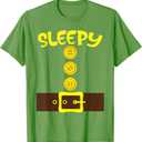 Dwarf Easy Halloween Men Women Dwarf Group Matching Costume T-Shirt, M