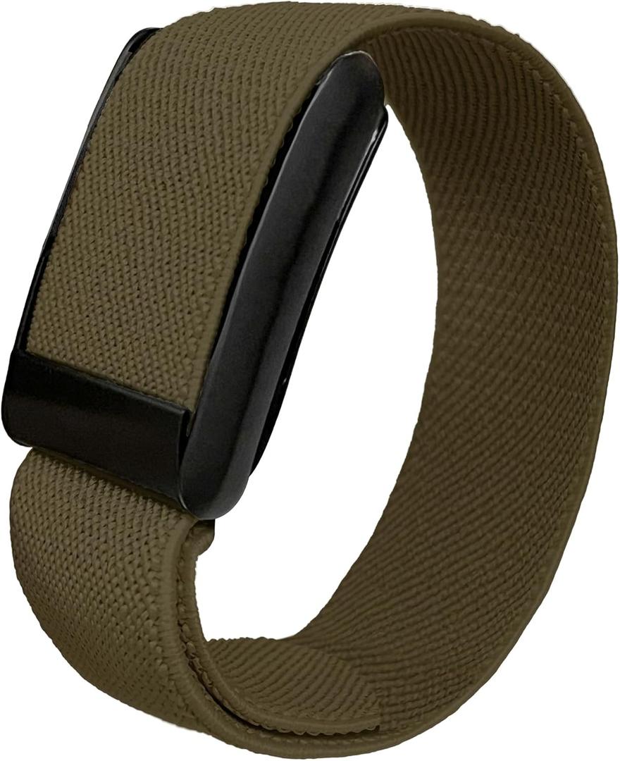 Yeahxing Stretchy Fitness Tracker Wristband Compatible with Whoop 5.0/4.0 - Soft, Comfort, Durability, Breathable, Easy to Use and Adjustable