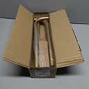 Gold Wrap Around Curtain Rods for Windows 36 to 72":Blackout Heavy Duty Adjustable Curtain Rod Room Darkening,Modern Industrial Curved French Return Metal Drapery Rods Easy Install,Brass Gold