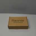 Ravinte 25 Pack 1-1/4 Inch Kitchen Cabinet Knobs Matte Black Zinc Pulls Door Handles for Dresser Drawers