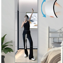 Shatterproof Wall Mirror Full Length for Bedroom, Acrylic Gym Mirrors For Home, Extra Thick: 0.12 inch, 12 x 12 inch x 4 Pcs, Workout Mirrors Safe for Kids, Over The Door, Long Wall Mounted