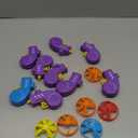 Sumind 18 Pieces Interactive Cat Fetch Tracking Toys With 5 Colors Flying Propellers for Indoor Pet Kitty Training Chasing (Purple)