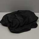 Floerns Women's Solid High Waisted Ruched Split Thigh Bodycon Midi Skirt (Medium, Black)