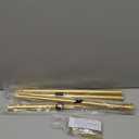 Curtain Rods for Windows 30 to 84 inches,Adjustable Curtain Rods,Easy InstallGold