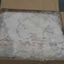 8x10 Beige Neutral Floral Living Room Area Rug