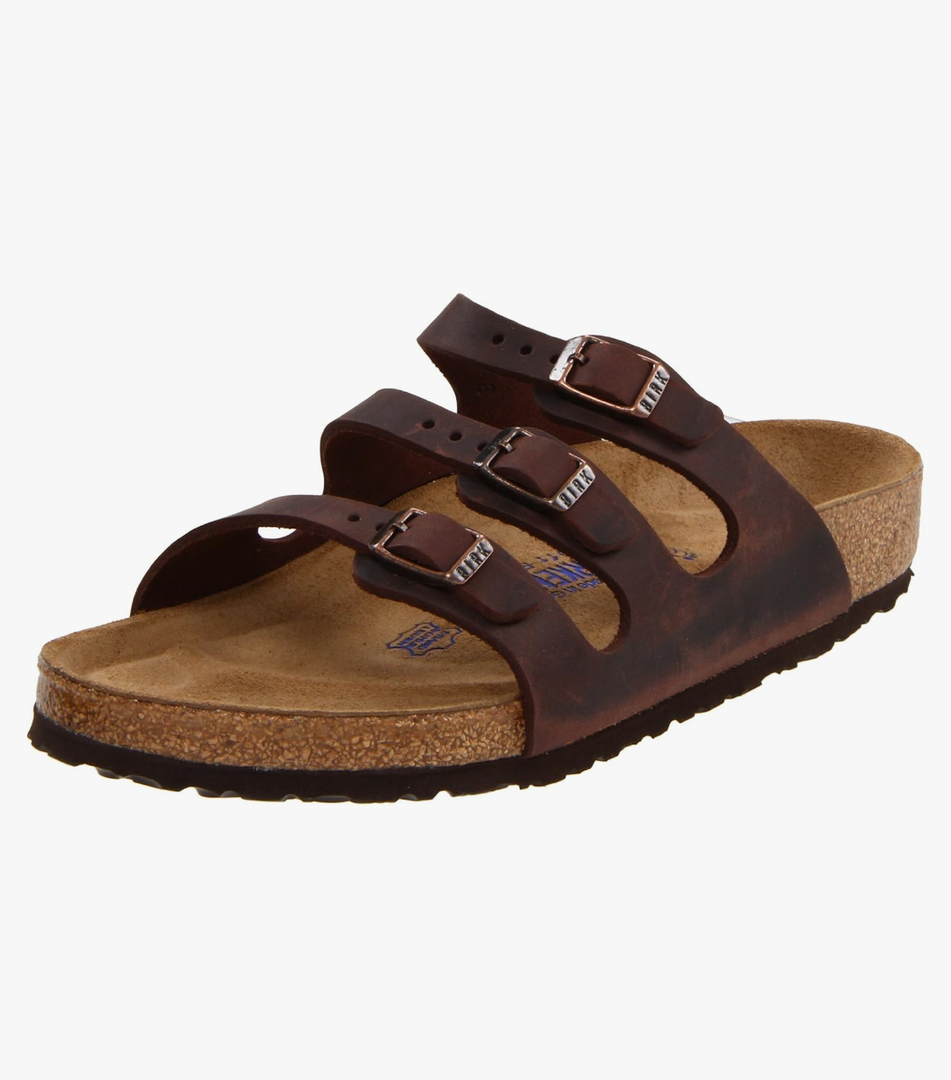 Birkenstock Womens Florida Birko-Flor Sandals, Size 8