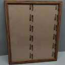 14x17 Wood Frame Brown, Rustic Natural Wooden 17x14in Poster Picture Frame, Distressed 14 x 17inch Woodgrain Gallery Photo Frame with HD Plexiglass, Horizontal Vertical Wall Mounting Display 1pcs