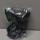 SEG Direct Furry Car Steering Wheel Cover with Fluffy Gear Shift Cover Soft Warm Non-Slip Car Decoration for Men Women Girls 2 PCS Set, Black