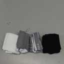 FITRELL 3 Pairs Compression Socks for Women and Men 20-30mmHg-Circulation Support Socks (Large-X-Large, Black+white+grey)