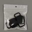 Waterproof Dog Collar Holder for Tile Life360 Mate [2024] 2022 Tracker, Anti Lost Soft Silicone Case for Cat Pet Necklace, Full Body Covered Protective Accessories for Tile Tracker Finder, Black