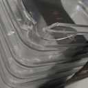 BINO | Plastic Storage Bins, X-Small - 5 Pack | THE LUCID COLLECTION | Multi-Use Built-In Handles BPA-Free Clear Storage Containers | Fridge Organizer | Pantry & Home Organization