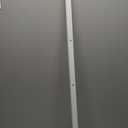 Ceiling Curtain Track, Curtain Track with Roller Hooks, 9ft - 12ft Ceiling Mounted Rail Set for Room Divider, White