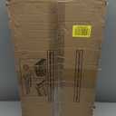 Ulif E4 Clothes Rack, Heavy-Duty Garment Rack, Metal Freestanding Clothing Organization Storage System Can Be L-shaped with Shelves and Hangers, Max Load 962lbs, 71.6" W x 14.5" D x 79.3" H, White