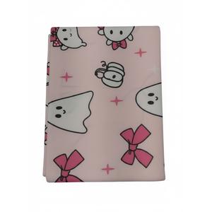 Puresora Halloween Pillow Covers 18x18 Set of 2 Throw Pillow Cases Soft Cushion Case Pillowcase for Chair Sofa Bedroom Living Room Home Decor, Pink