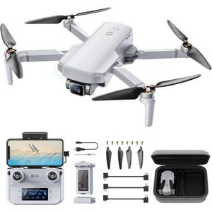 Holy Stone HS360E GPS EIS Drones with Camera for Adults 4K, 249g FAA Compliant Lightweight Foldable FPV RC Quadcopter Drone with 1200W Sensor, 20000ft Range, Auto Return, Follow Me, Upgraded HS360S (white)