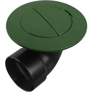 322G Pop-Up Drainage Emitter with Elbow, 3 Inch Drain Outlet for Drain & Sewer Pipes, Compatible with Catch Basins & Lawn Drainage Systems, Ideal for Yard & Foundation Rainwater Drainage