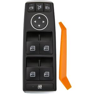 Power Window Switch Fits for Mercedes-Benz Benz CLA250 CLA45 AMG,GLE350,GLE400,GLE500, ML250 ML350 ML400 ML500 ML63AMG ETC.Driver Side Control Door vidrios Master Switch.Replaces 1669054400