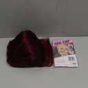 HANNE Red and Black Wig 12 Inches Short Bob Wig Black to Red Wigs Ombre Bob Short Hair Wigs for Women Shoulder Length