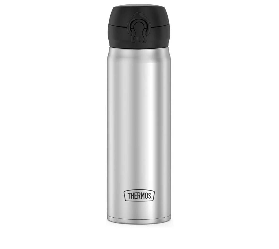 THERMOS 16 Ounce Stainless Steel Direct Drink Bottle, Stainless Steel