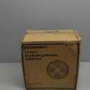 BEYOND BREEZE 12 Inch All Metal Retro Oscillating Table Fan, Desk Fan with 3-Speed Adjustable and 80 Wide Oscillation, Ideal for Bedroom, Office and Kitchen