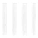 12 Inch Clear Acrylic Dowel Rods, 1/8 Inch Diameter, Round Rods for Curtain Pulls, Cake Toppers, DIY Crafts (15Pcs)