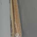 LazBlinds No Tools No Drill Cordless Bamboo Roman Shades, Light Filtering Window Treatment, Roll Up Bamboo Blinds for Windows 35.5'' W x 64'' H, Brown