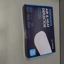 Sideways Floor Wall Air Vent Deflector for Under Furniture Heat and Air Deflecting, Fits Vents 3" - 7" Wide, Also Extends Lengthwise up to 17.5", Foam Tape for Tight Seal
