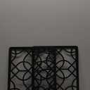 OYEFLY Metal Wall Candle Holder,Black Farmhouse Rustic Wall Art Decor (Style 1, Large)