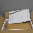 2 Set Bamboo Pantry Storage Bins Wood Stackable Baskets Potato and Onion Storage Bins Fruits Vegetable Bread Organization for Kitchen Counter (Antique White)