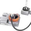 W003T21971 Xenon HID Ballast Headlight Control Unit with D3S Bulb Kit fit for Chrysler 300 2011-2021 Replace 68170821AA 8K0941597 Computer Headlight Ballast D3S 35W Headlamp Bulb (1PCS)